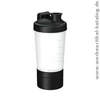 Shaker Protein, Pro 1, 0,40 L, Werbeartikel fr Sportler, bedruckt mit Ihrem Logo!