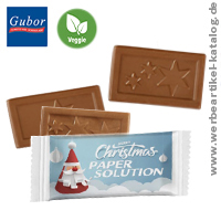 Midi-Schoko-Tfelchen X-mas, Schokolade an Weihnachten mit Ihrem Branding! 