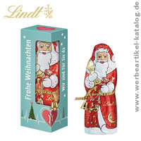 Lindt & Sprngli Weihnachtsmann in Geschenkbox - Se Weihnachtsgeschenke fr Ihre Kunden! 