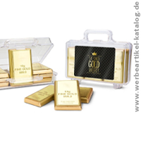 Goldkoffer Sie sind Gold wert als hochkartiges Weihnachtsgeschenk fr Firmen! 