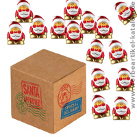 Mini-Cargo Santas, süße Weihnachtsgeschenke für Firmen!