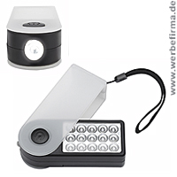 LED Taschenlampe Reflects Kemi - Werbemittel Taschenlampe aufklappbar und magnetisch.