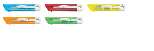 Cuttermesser SLIDE IT - Streuartikel in ansprechenden Farben. 
