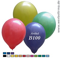 Bedruckte Luftballons als Werbeartikel fr viele Anlsse