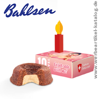 Bahlsen Mini Kuchen in Gratulationsbox - Marken Werbeartikel fr das Firmenjubilum oder den Geburtstag! 