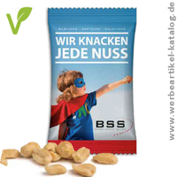 Gerstete Erdnsse - delikate Werbeartikel Knabbereien!
