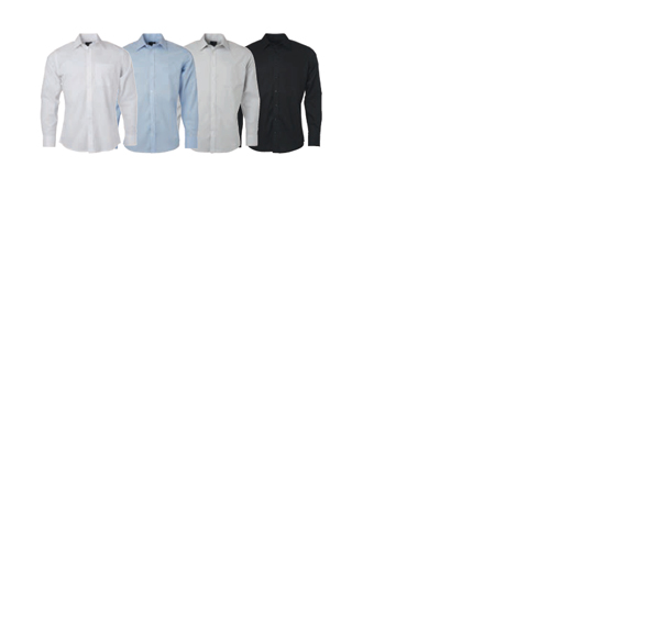 Shirt Longsleeve Oxford - Blusen und Hemden für Mitarbeiter, mit Ihrem Logo bedruckt oder bestickt! 