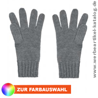 Strick Handschuhe, auergewhnliche Werbeartikel fr den WinterMarketing-Mix ein.