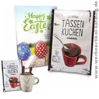 Osterkuchen für die Tasse  - nette Werbeartikel für Kunden an Ostern! 