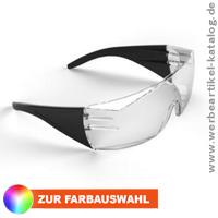 Schutzbrille Safety transparent, zertifizierter Artikel aus unserer Rubrik Corona Werbeartikel!