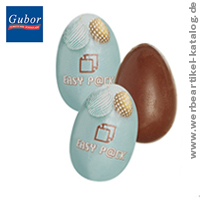 Süßes Werbeartikel Schokoladen Osterei für Ihre Werbung