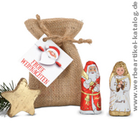 Werbemittel fr Weihnachten: Engel und Santa