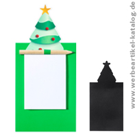 Clemen, magnetischer Notizblock, als Weihnachts Streuartikel mit Ihrem Logo bedruck