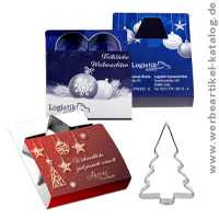 Backfrmchen Single-Pack als beliebtes Weihnachtsgeschenk mit Ihrem individuellen Branding.