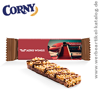Corny Müsliriegel - individuelle Werbung mit starken Marken ! 