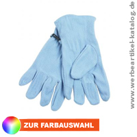 Microfleece Werbeartikel Handschuhe fr Damen und Herren mit Firmenlogo