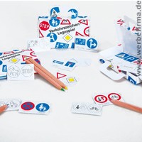 Legespiel Verkehrszeichen als Werbeartikel fr Kinder im Online Katalog