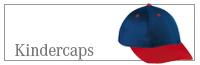 Caps fr Kinder bedruckt oder bestickt als Werbeartikel in bunten Farben