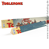 Toblerone in Werbeschuber, 100g,  als beliebter Werbeartikel mit Ihrem Logo. 